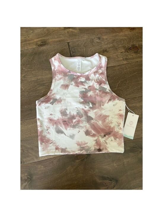Balance Collection Tops - Balance Collection Crop Tank Woodrose Acrylic Mix Size Small
